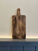 Hohmgrain Home Décor Light Brown Seasoned Mango wood Handcrafted Long Cheese Board