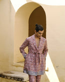 Handcrafted authentic Rhodonite coat for men and women